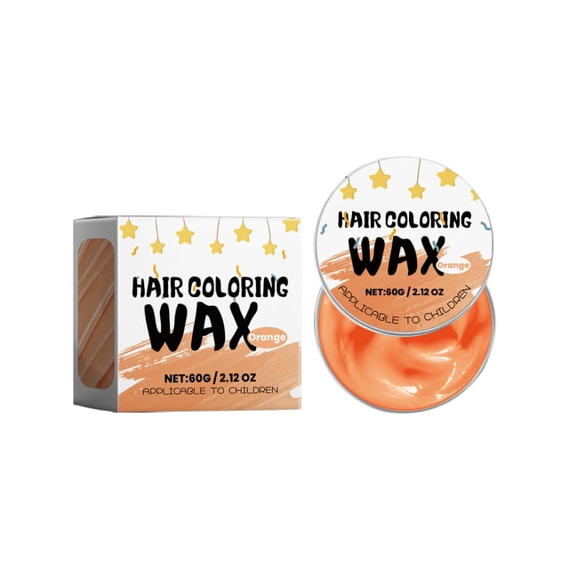 Cera de color temporal para el cabello para niños, mujeres y hombres, tinte lavable para peinar el cabello teñido, para niñas, niños y adolescentes, crema en gel para teñir el cabello al instante, 60
