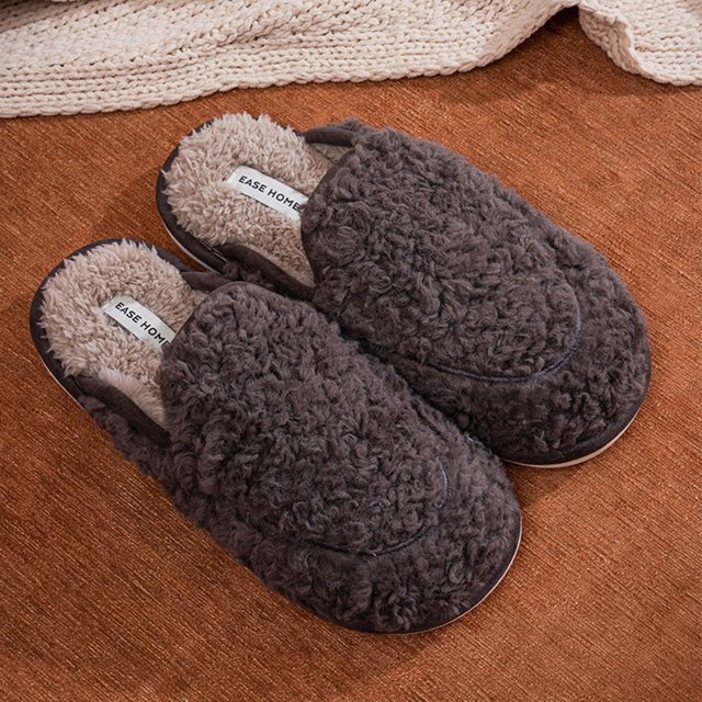 Pantufla Zapatillas de interior difusas, cómodas zapatillas térmicas planas antideslizantes para el hogar en interiores Ndcxsfigh Tenis De Mujer Tenis De Hombre
