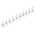 thumbnail image 2 of Shisuyan Creative Acrylic Nail Stand for Home Silver Color Durable and Reliable Quality 1 Set, 2 of 8