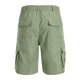 thumbnail image 3 of Pantalones Cortos de Cintura Elástica para Hombre, Cremallera de Botón de Bolsillo Múltiple de Moda Casual para Al Aire Libre, Trabajo Y Diario, 3 of 5