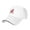 White, variant on Davis&Elkins College Logo Casual Sandwich Baseball Cap Adjustable For Men For Women