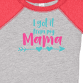 thumbnail image 4 of Inktastic I Got It from My Mama, Mom, Mother, Arrow, Hearts Boys or Girls Baby Bodysuit, 4 of 5