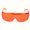 Red, variant on Protective Glasses Impact Wind Dust Waterproof Polycarbonate Lenses Transparent Frame Enhanced Visibility Safety