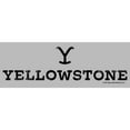 thumbnail image 2 of Junior's Yellowstone White Dutton Ranch Brand Logo  Graphic T-Shirt, 2 of 3
