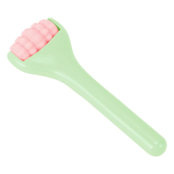 Unique Bargains 1 Pc Women's Portable Eye Roller for Beauty Parlor Bathing Travel Light Green ABS Silicone