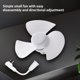 thumbnail image 5 of Ventilador E27 Techo Ángulo Ajustable Pequeño Portátil Mini Refrigeración para, 5 of 9