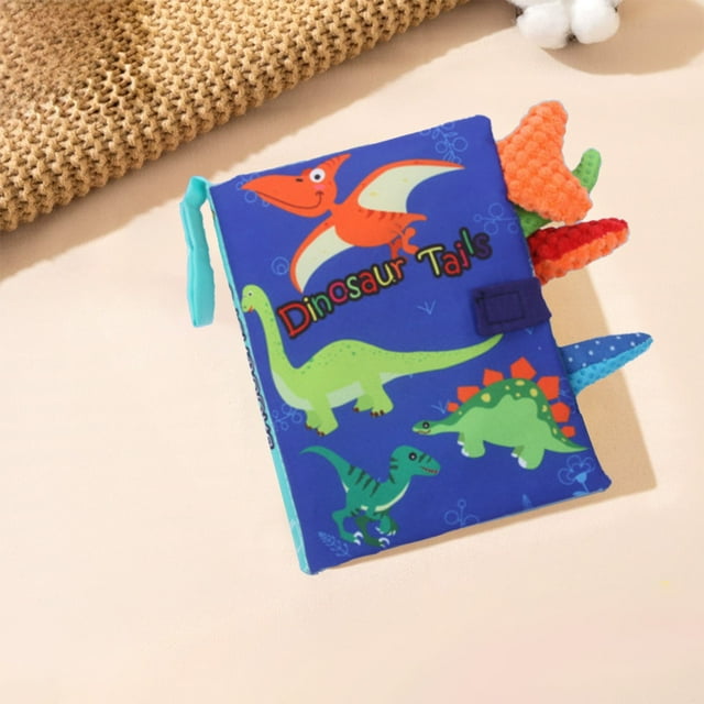 Juguetes de piscina, juguetes para bebés, juguetes para niños pequeños, educación temprana para niños, un juguete tridimensional con cola, libro de tela para niños, libro de tela