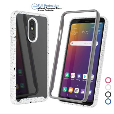 Clear TPU Shockproof Case + Screen Protector For LG Stylo 5/6, K51, V60, G8x ThinQ (Fitted Skin)