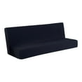thumbnail image 2 of CHOK 2024 Housses de Futon pour Canapé Housse de Futon Housse de Futon Pliable Housse de Canapé Unie Housse de Futon Housse Extensible en Polyester Housse Tout Inclus Housse de Canapé, 2 of 8