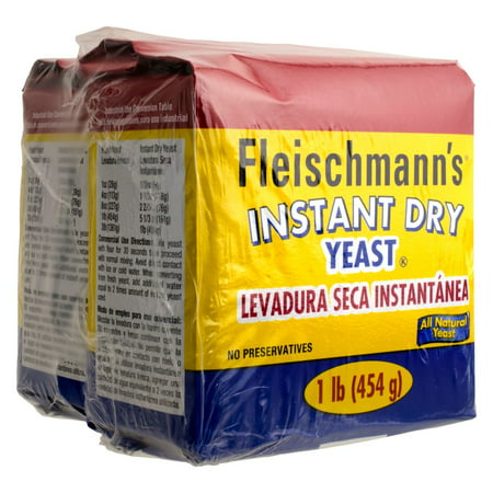 Product of Fleischmann's Instant Dry Yeast, 2 pk./1 lb. [Biz
