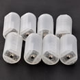 thumbnail image 5 of 8pcs Portable Size AA to Size D Battery Adapters Converter Cases (Transparent), 5 of 5