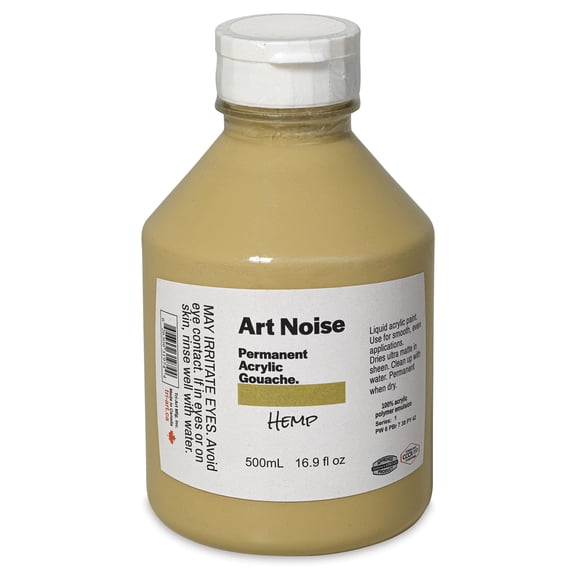 Tri-Art Art Noise Permanent Acrylic Gouache - Hemp, 500 ml, Bottle