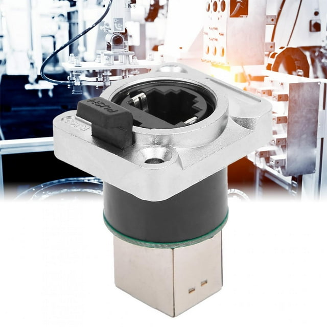 YT-RJ45 Aviation Plug, Small Size Portable RJ45 Right Angle Connector, Strong For Industry Factory