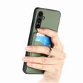thumbnail image 6 of Allytech Galaxy A14 5G Wallet Case with Ring Holder Stand, Slim Fit Fashion Back Case with Cards Holder Lightweight Bumper Anti-Scratch Phone Case for Samsung Galaxy A14 5G - Green, 6 of 13