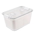 thumbnail image 3 of Caja de almacenamiento para refrigerador Strade Fareast Limited Contenedor de almacenamiento multiusos con 2 compartimentos, 3 of 8
