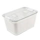 thumbnail image 3 of Caja para el frigorífico organizador para frigorífico, escurridor multiusos de 2 rejillas para cocina, despensa, organizador de cocina con tapa para, 3 of 8
