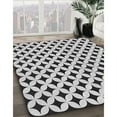 thumbnail image 3 of Ahgly Company Machine Washable Indoor Rectangle Transitional Platinum Gray Area Rugs, 2' x 4', 3 of 7