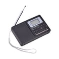 thumbnail image 3 of Receptor de radio FM/AM/SW de frecuencia completa que recibe reloj despertador tipo 1 (se envía sin baterías), 3 of 7