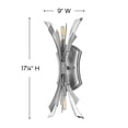 thumbnail image 6 of Vida-Two Light Wall Sconce-9 Inches Wide By 17.25 Inches Tall-Burnished Gold Finish Fredrick Ramond Lighting Fr40902bng, 6 of 6