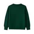 thumbnail image 5 of Actgleam Girls Christmas Sweaters Holiday Winter Boys Long Sleeve Crewneck Pullover Knit Tops,11-12Year, 5 of 8