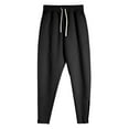thumbnail image 4 of zfhfof Men's Athletic Joggers Casual Gym Zipper Bottom Sweatpants Drawstring Waist Workout Running Track Pants with Pockets, 4 of 6