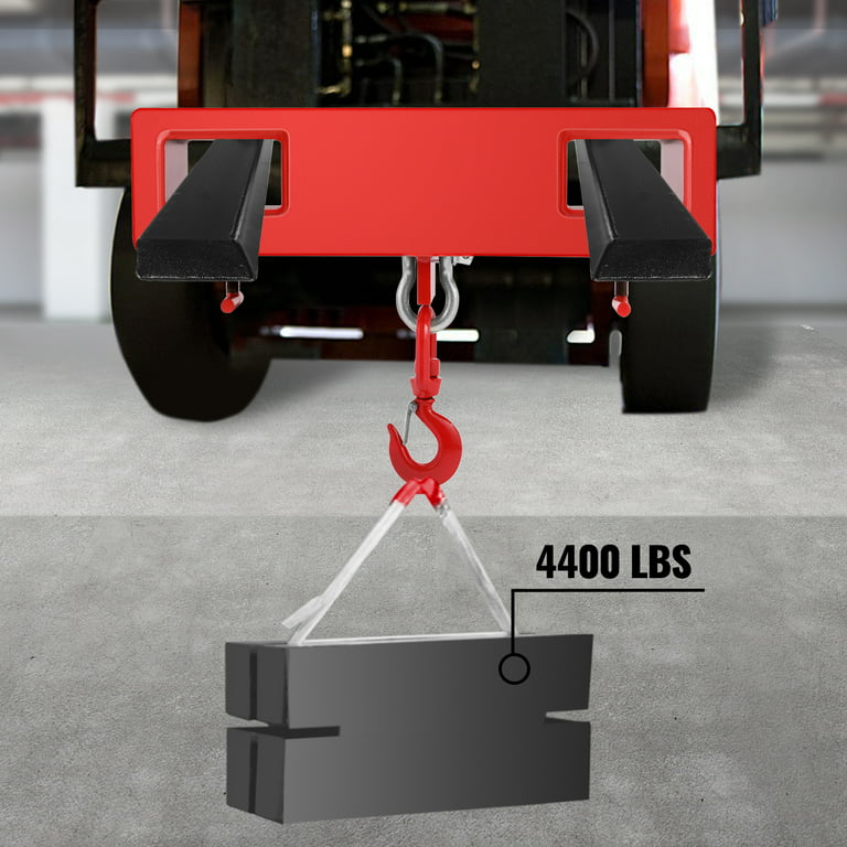 VEVOR Forklift Lifting Hook, 4400lbs Capacity Forklift Lifting