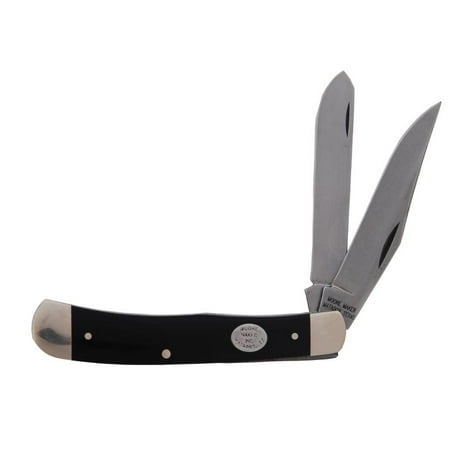 Moore Maker Inc Buffalo Horn Trapper Knife (Best German Knife Makers)