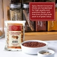 thumbnail image 3 of Spicy World Cinnamon Sticks MFF30 7 Ounce Bag - 36-44 Sticks - Perfect for Baking, Cooking & Beverages - 3+ Inches Length - Cassia Saigon Cinnamon from Vietnam, 3 of 3