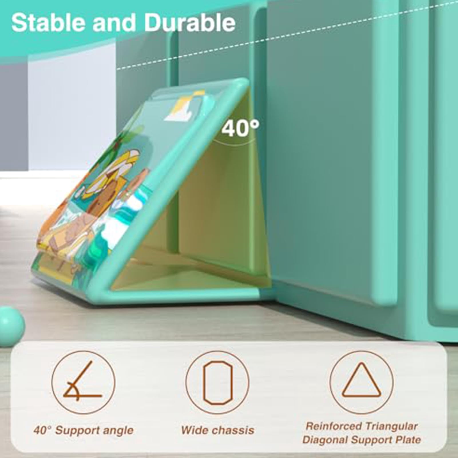 KANOHENO Collapsible Kid Bathtub for Newborn to Toddler,Children's Foldable Bathtub,Portable Shower Tray,Large Spacious Design For Family Use and Easy Storage