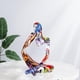thumbnail image 4 of 3 Piezas Sentado Estatua Escultura Decoración Multicolor Colco Estatua de resina, 4 of 8