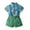 Blue, variant on Levmjia Baby and Toddler Boy T-Shirt Shorts Outfit Set Boys Short Sleeve Top&Strap Shorts Suit Outfit For Baby Toldders Floral Printing Shirts, Photography Performance Set
