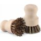 thumbnail image 1 of Juego de 2 cepillos para platos, cepillo de madera para platos, cepillo para verduras, cepillo redondo de haya para fregadero de cocina, baño, cepillo para platos doméstico - 5,3x8 cm, 1 of 5