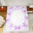 thumbnail image 5 of Feelyou Fashion Purple Bow Bed Sheets, Dreamy Cartoon Ribbon King Sheets, 4pcs, 5 of 7