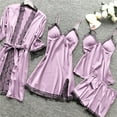 thumbnail image 4 of Lingerie Intimes Femmes Robe en Soie Dentelle Babydoll Vêtements de Nuit Pyjama Ensemble XXXXXL, 4 of 5