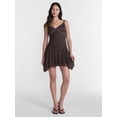 thumbnail image 2 of No Boundaries Lace Hanky Hem Mini Dress, Women's XXS-XXL, 2 of 5
