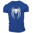 thumbnail image 4 of Camiseta holgada y cómoda para hombre y adulto, camisa de manga corta con cuello redondo, estampado de araña 2d, deportes de ocio al aire libre, moda de las cuatro estaciones, 4 of 4