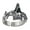 Section A, variant on Retro Silver Punk Skull Rings Cool Punk Men's Skull Rings Accessory Distinctive Rings Jewelry Ornament