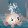 thumbnail image 3 of Juguetes de para de 1 a 3 , juguete de para piscina, rociador de inducción, juguete de pulverización de agua de , Rosado Hugo Juguetes de baño de pulpo, 3 of 8