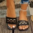 thumbnail image 6 of Gymvis Womens Flat Sandals Beach Summer Slides Vacation Womens Open Toe Slippers Size 5-10, 6 of 9