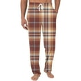 thumbnail image 1 of Styesk Men's Pants Men Printing Elastic Waist Draw Rope Pocket Full Length Pants, 1 of 5