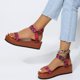 thumbnail image 4 of Sandalias de playa con cuña nueva para mujer Wmkox8yii nm7051, 4 of 9
