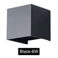 thumbnail image 1 of Lámpara De Pared Led Aplique LED para Pasillo de Villa (Inducción de cuerpo humano de luz neutra negra 6W) Tmvgtek Para estrenar, 1 of 9