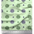 thumbnail image 1 of Soimoi Cotton Voile Fabric Floral Block Printed Craft Fabric by The Yard 42 Inch Wide, 1 of 3