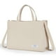 thumbnail image 2 of (Pedido para Tamaño Grande) Bolso Mano Pana A La para Mujer Bolso Hombro Retro (Beige) Albaricoque DXRB09, 2 of 9