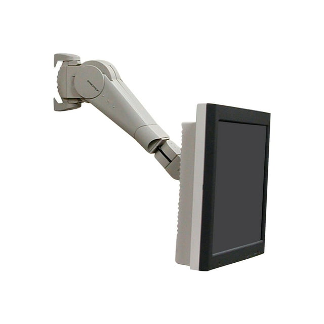 Ergotron 400 Series - Mounting kit (articulating arm, base, VESA adapter plate) - for LCD display - gray - screen size: up to 32" - wall-mountable - for Ergotron 400 Series