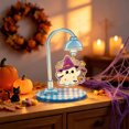 thumbnail image 5 of AOMXGD Halloween Acrylic Desktop Ornament, Pumpkin Ghost Tabletop Decor Stand With Replaceable Pendants For Shelf Mantel Holiday Decoration, 5 of 6