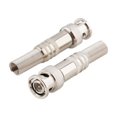 thumbnail image 4 of Conector de video BNC sin soldadura 75-5 con conector de cámara CCTV de cabezal Q9 (2 piezas), 4 of 5