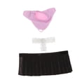 thumbnail image 3 of Traje de muñeca a escala 1/6 para niña, ropa, accesorios de cosplay, decoración de disfraces de muñeca, trajes de muñeca para muñecas de 12 pulgadas conjunto top violeta, 3 of 10