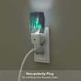 thumbnail image 5 of Sikiie Northern Lights 2 Led Night Light, Warm White,Cool White Lights for Bathroom,Hallway,Bedroom, Kids Room-US, 5 of 7