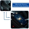 thumbnail image 5 of Constellation Furry Printed Armrest Cover, Soft Car Armrest Pad, Comfortable Armrest Accessory 12.5x8.2 Inch, 5 of 6